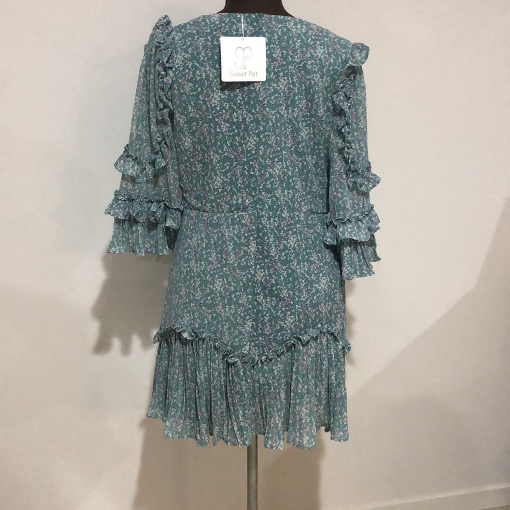 BNWT frilly “Sweet pot” size 10 mini dress - Picture 4 of 6